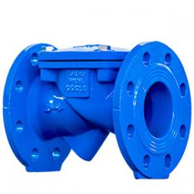 Rubber flap check valve